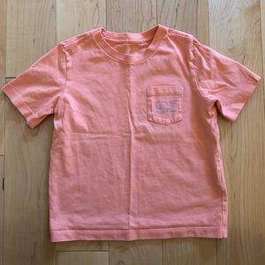 Kids’ Vineyard Vines Whale Short Sleeve Pocket Tee (Size 4T)